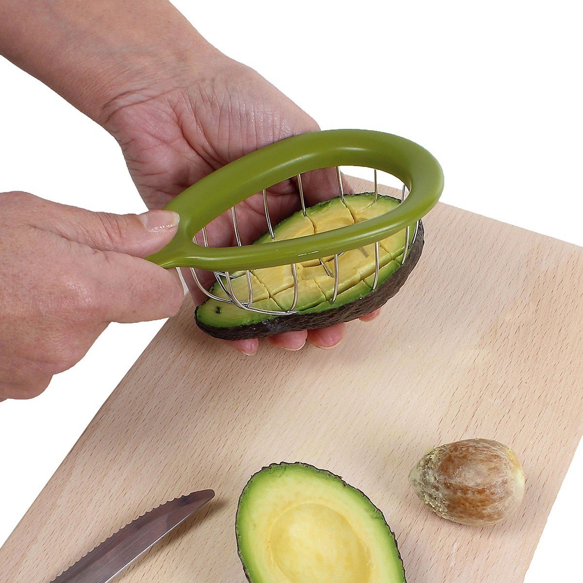 Coupe avocat en forme cube Astuceo - Mathon - 2