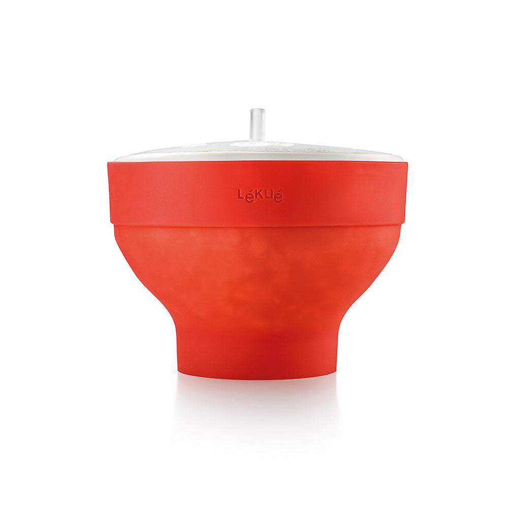 Pot à pop corn rouge Lékué - Mathon - 1