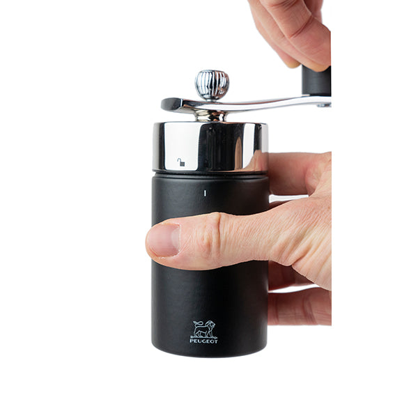 Moulin à muscade hêtre et métal Isen noir mat Peugeot - Mathon - 3