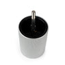 Moulin à sel manuel aluminium et bois Line 22 cm Peugeot - Mathon - 4