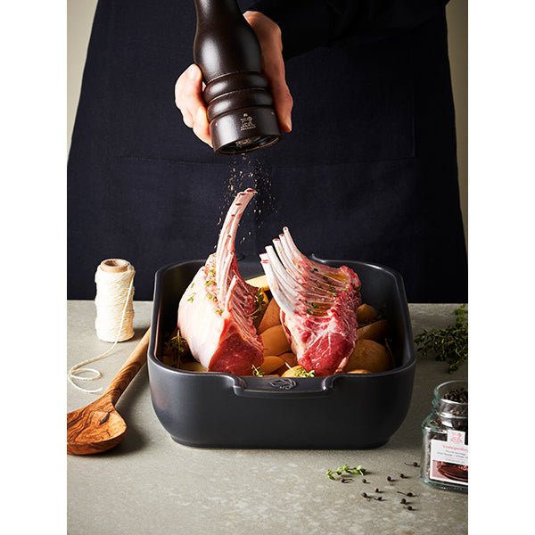 Plat à four céramique Appolia rectangulaire ardoise 25 cm Peugeot - Mathon - 3