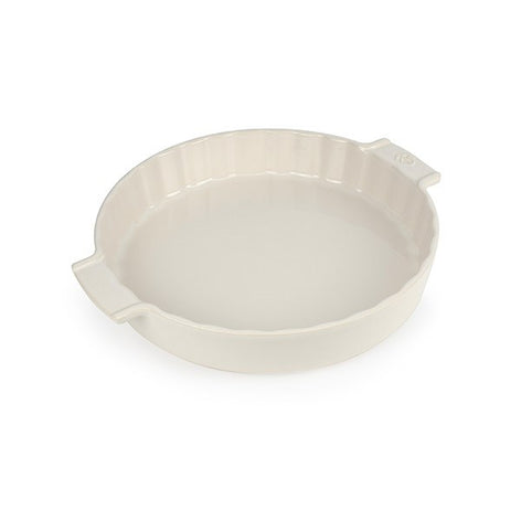 Tourtière céramique Appolia écru 28 cm Peugeot - Mathon - 1