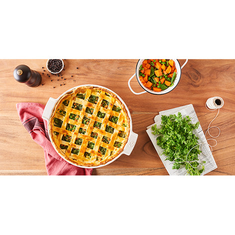 Tourtière céramique Appolia écru 28 cm Peugeot - Mathon - 2