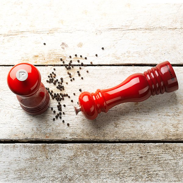 Lot de 2 moulins à sel et à poivre cerise Le Creuset - Mathon - 2