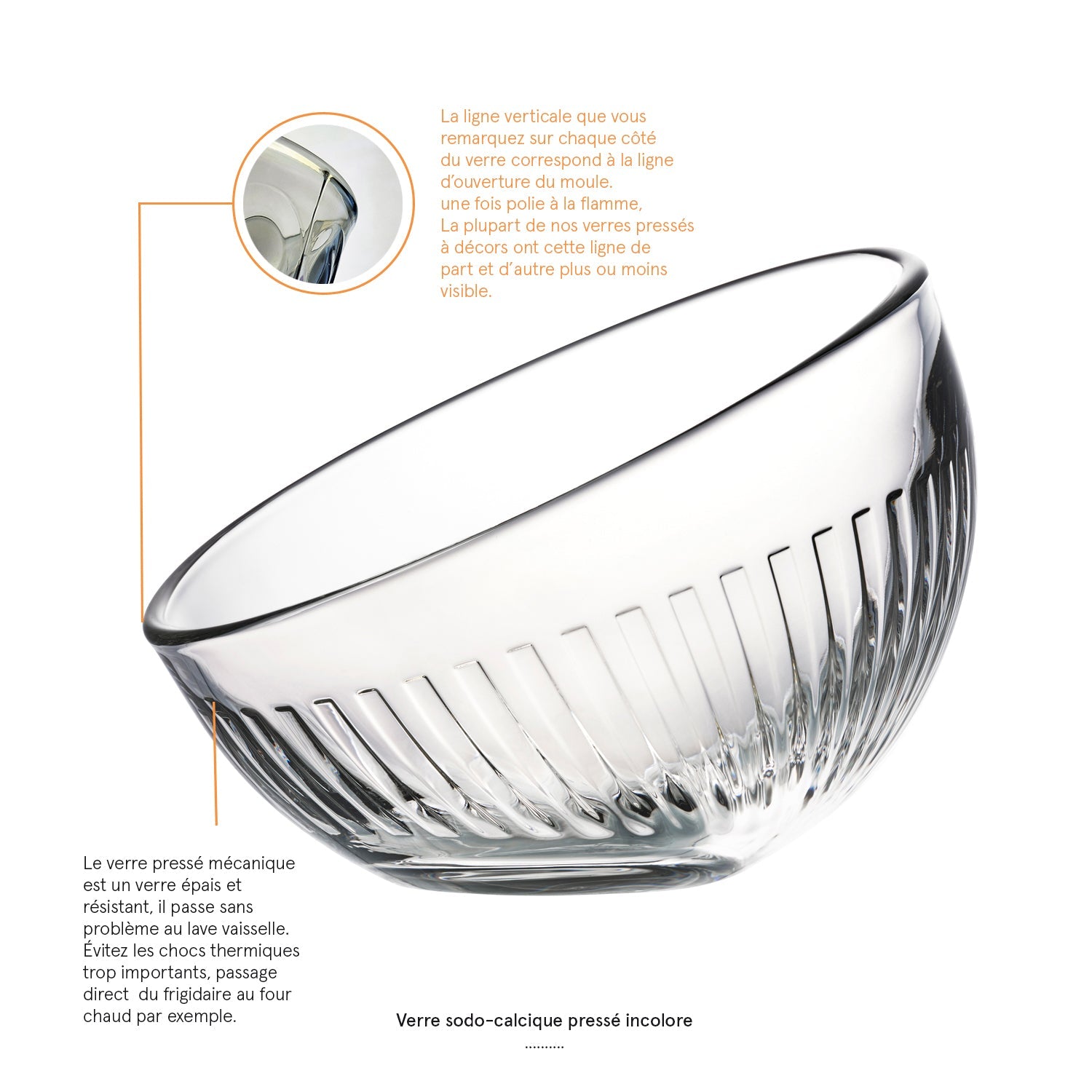 Lot de 6 coupes à dessert La Rochère - Mathon - 4