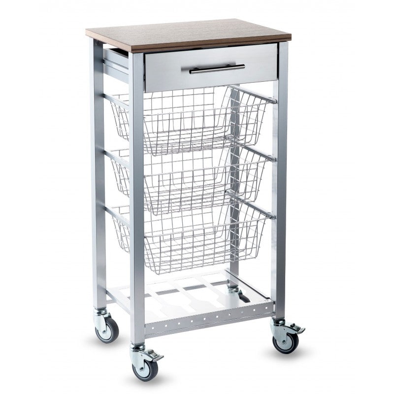 Chariot de cuisine onda effet latté Don Hierro - Mathon - 3