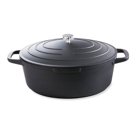 Grande cocotte légère ovale en fonte d