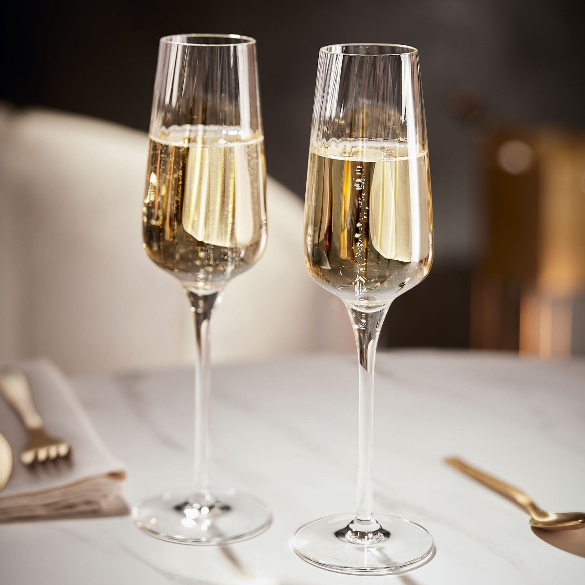 6 flûtes à champagne 21cl Symétrie Chef & Sommelier - Mathon - 4