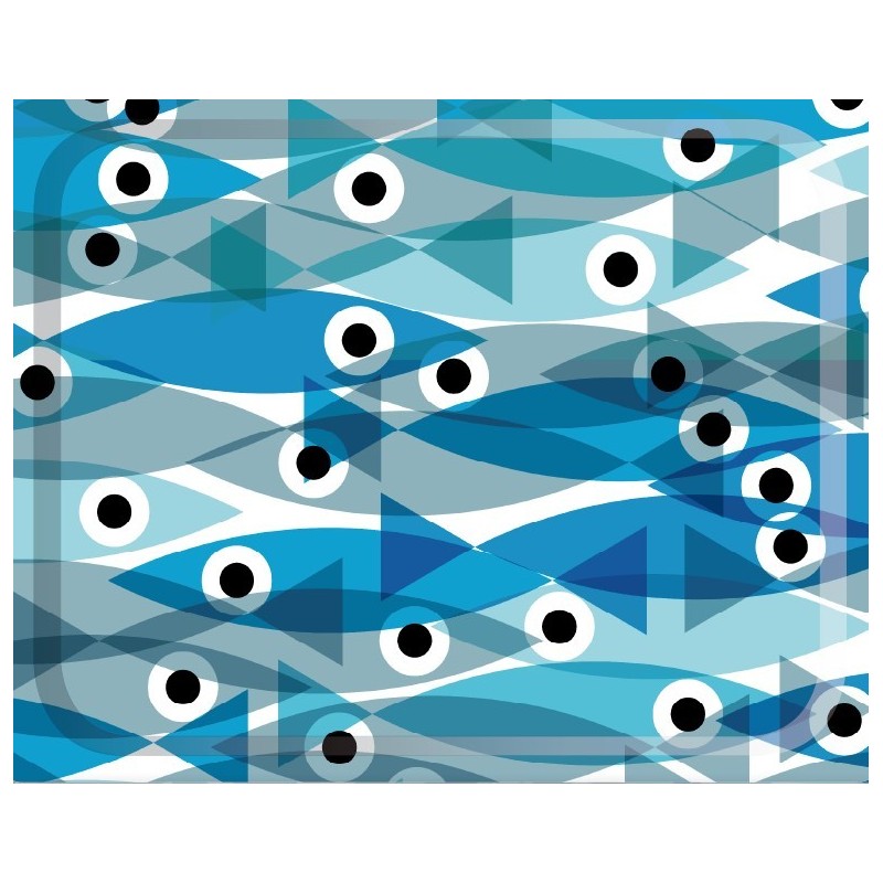 Desserte pliante 2 niveaux avec roulettes – structure blanche, bauhaus Don Hierro - Mathon - 7