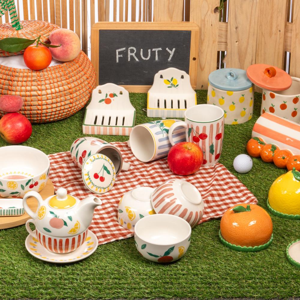 Plat et ses 4 bols fruty Amadeus - Mathon - 4