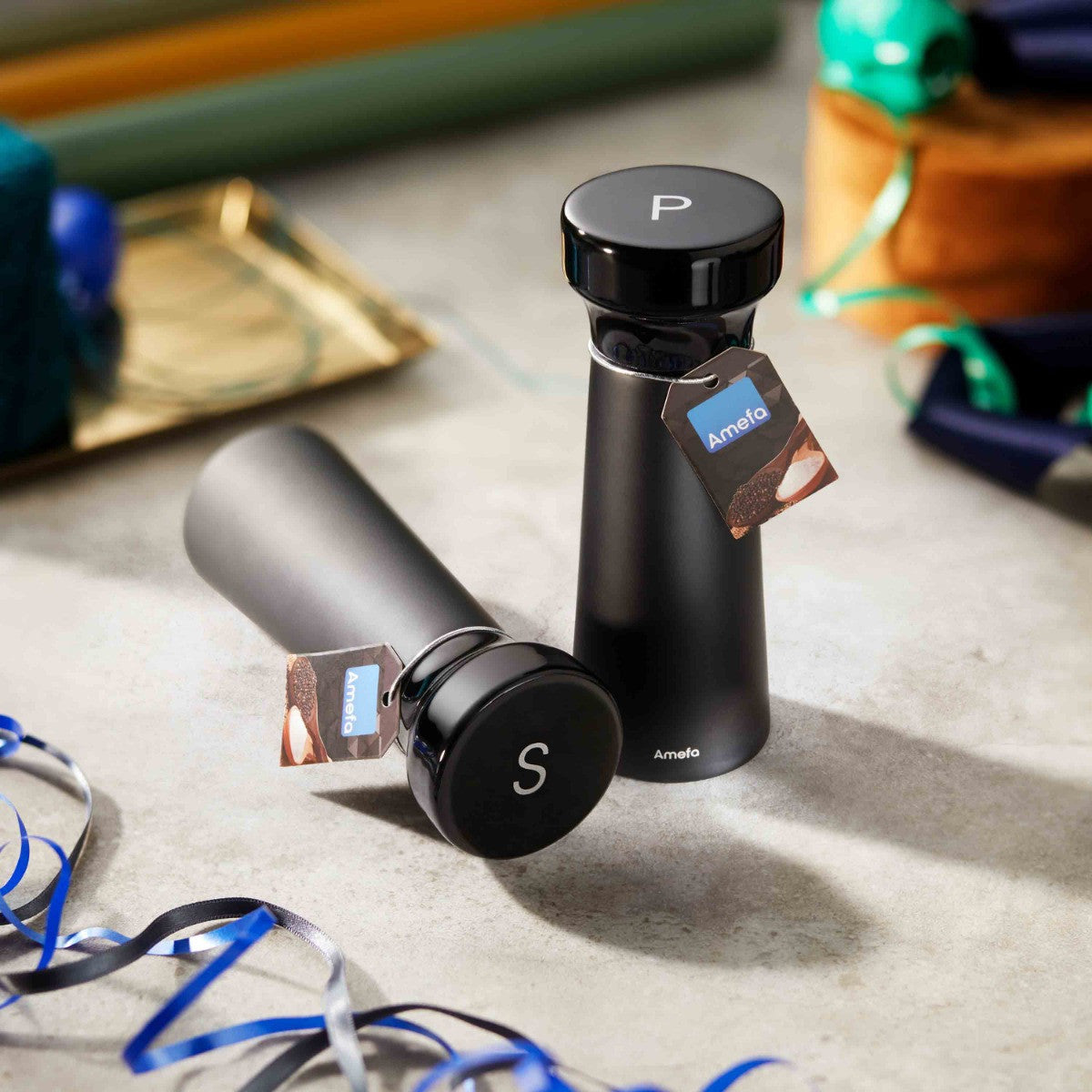 Fanny Noir - Duo de moulins poivre & sel Amefa - Mathon - 2