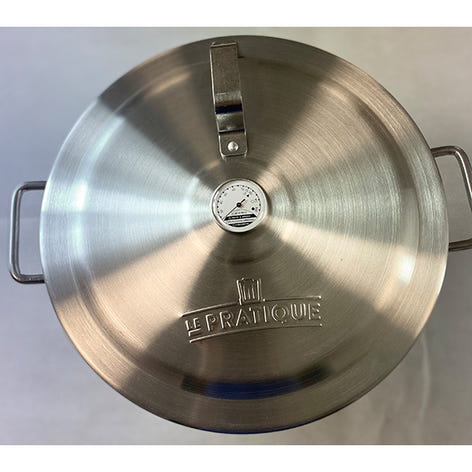 Lot cuiseur 40 L 12 bocaux et thermomètre à cadran Le Pratique - Mathon - 2