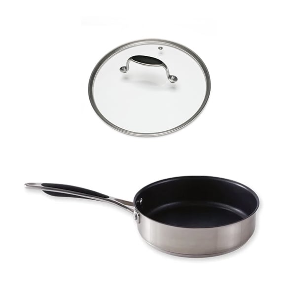 Lot sauteuse inox antiadhérente Excell