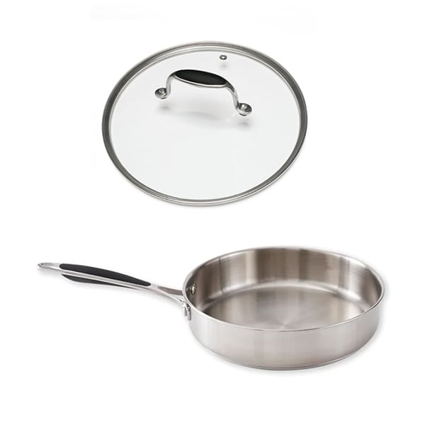 Lot sauteuse tout inox Excell