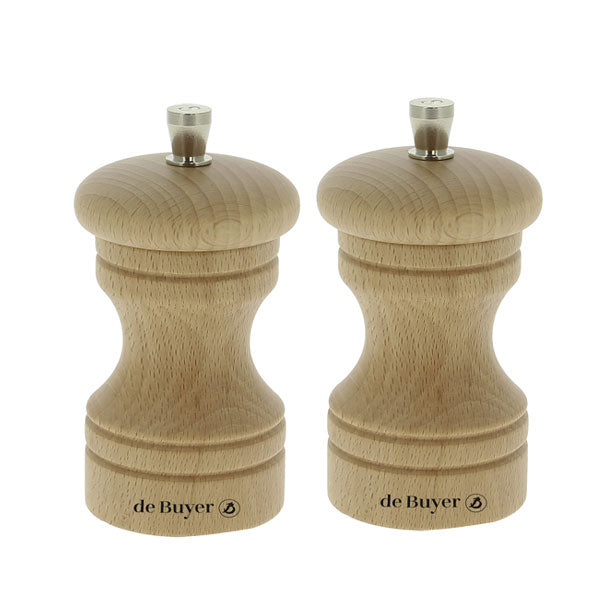 Set moulins à poivre et à sel Paso 10 cm De Buyer - Mathon