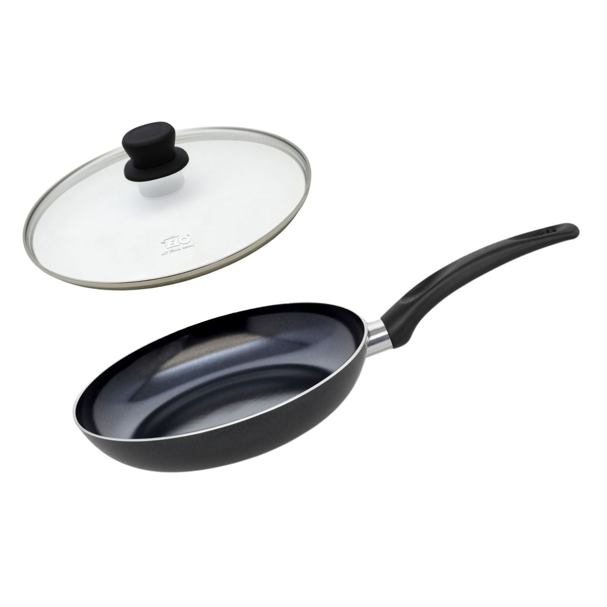 Set Poêle 32 cm céramique sans PFAS et couvercle  Prima Cucina Elo - Mathon - 1