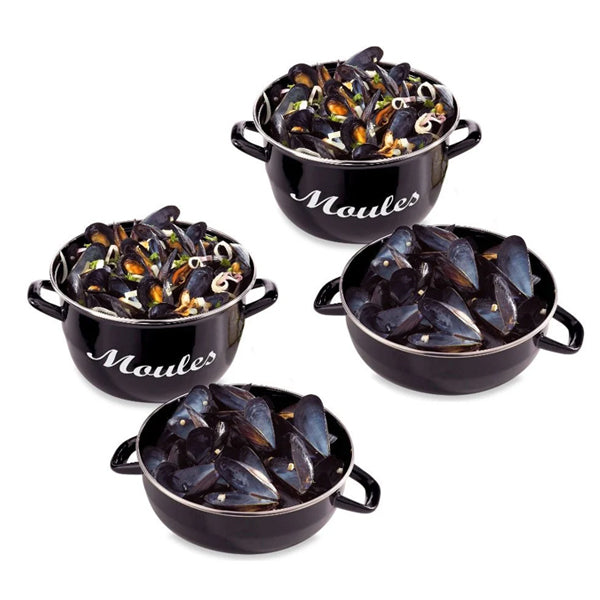 Lot de 2 marmites à moules 24 cm Baumalu - Mathon