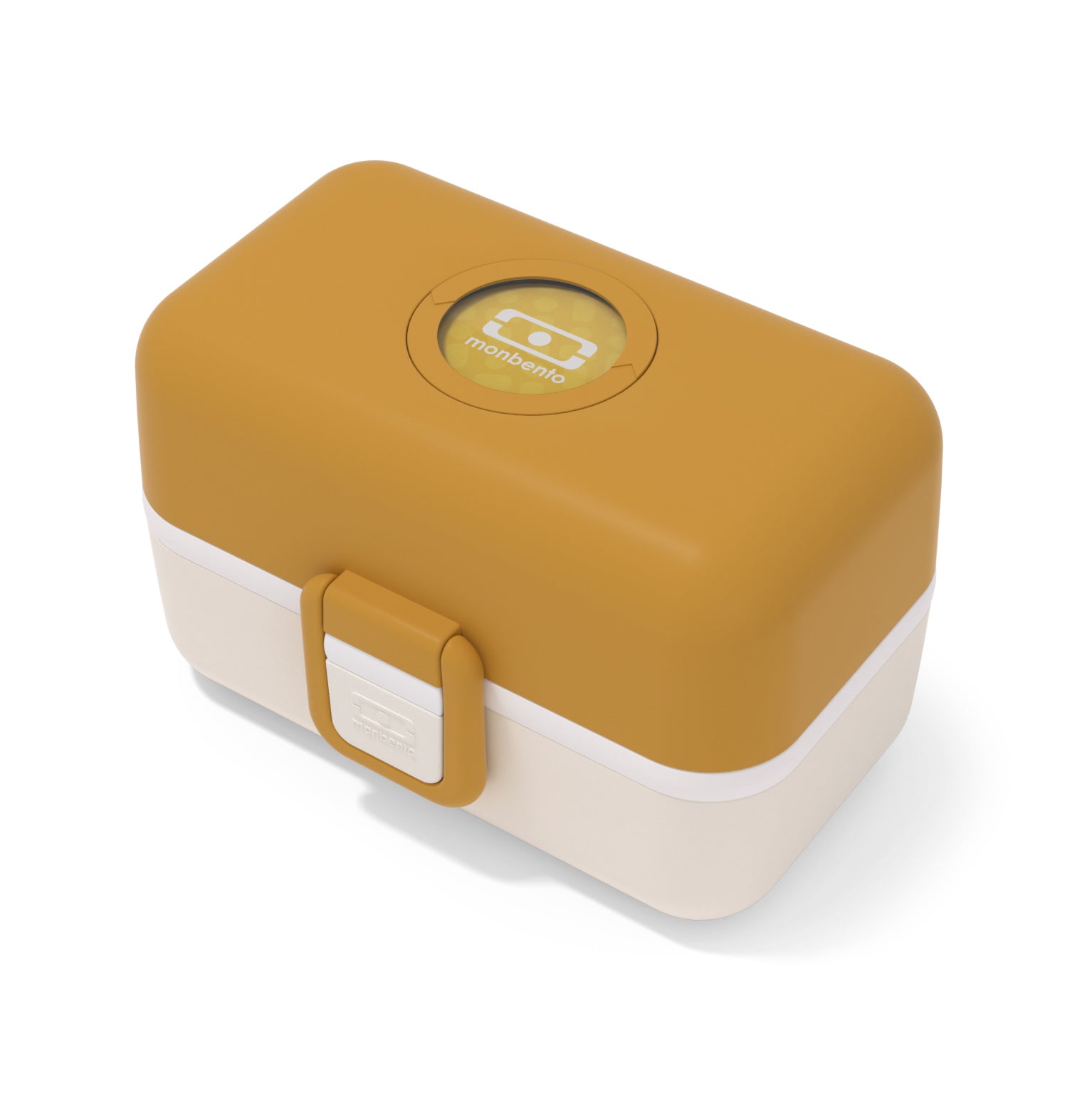 Lunch box à compartiments pour enfant Tresor 800ml Jaune Moutarde Monbento - Mathon - 1