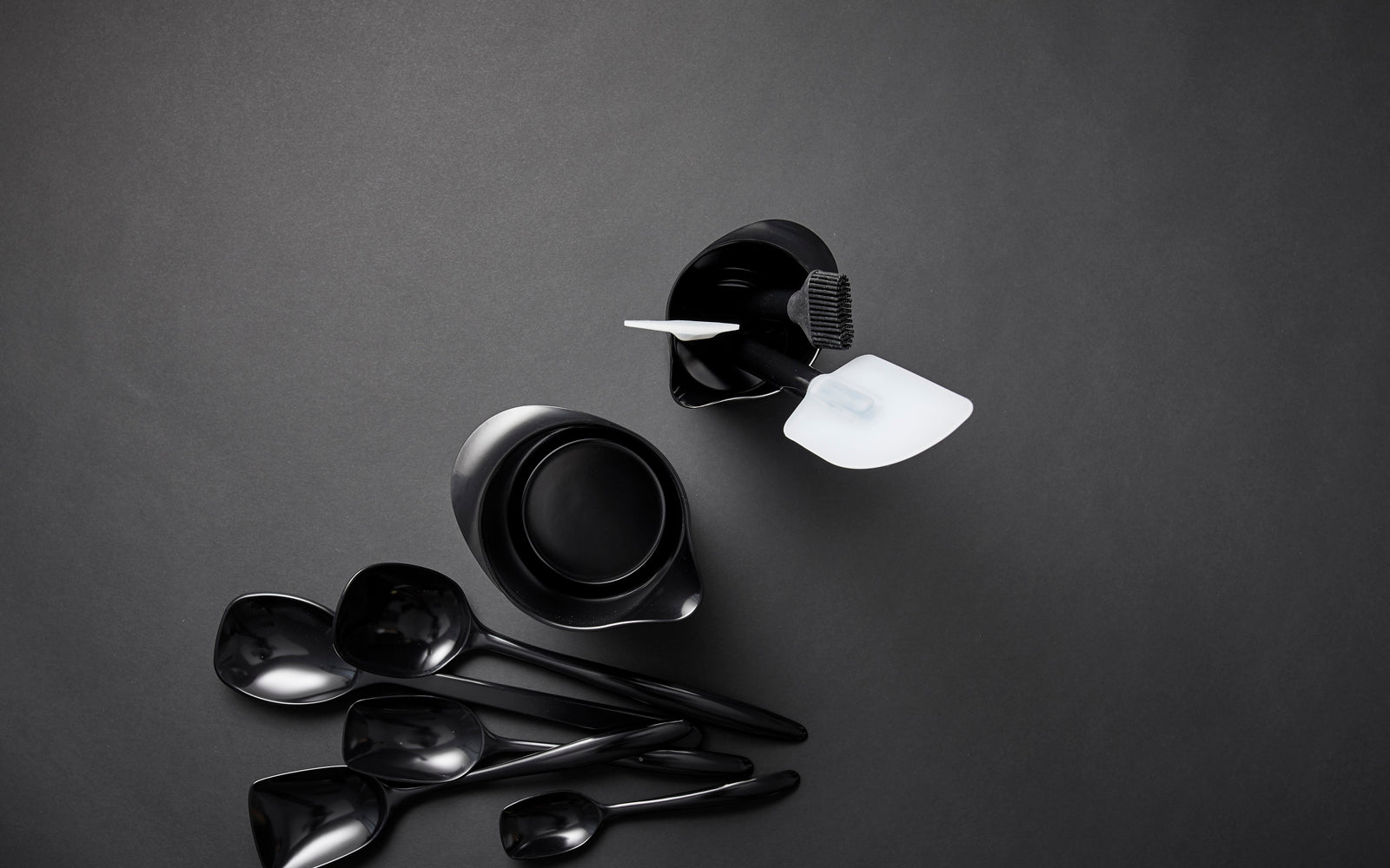 Cuillère large NEW CLASSIC en durostima® Noir de carbone Rosti - Mathon - 5