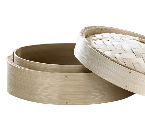 2Pcs - Cuiseur vapeur bambou   H74mm FirstPack - Mathon - 1