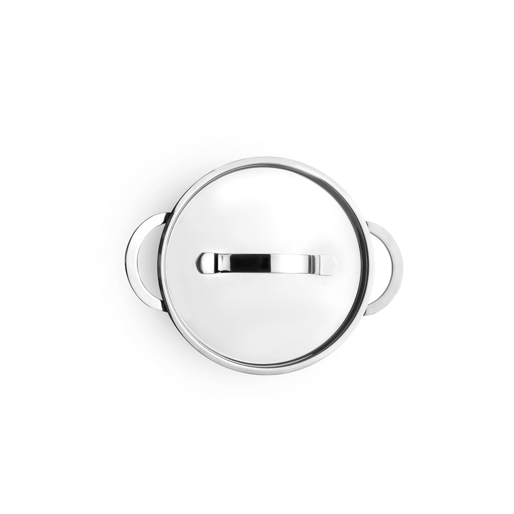 Plat rond avec couvercle triply 16 cm Ibili - Mathon - 2