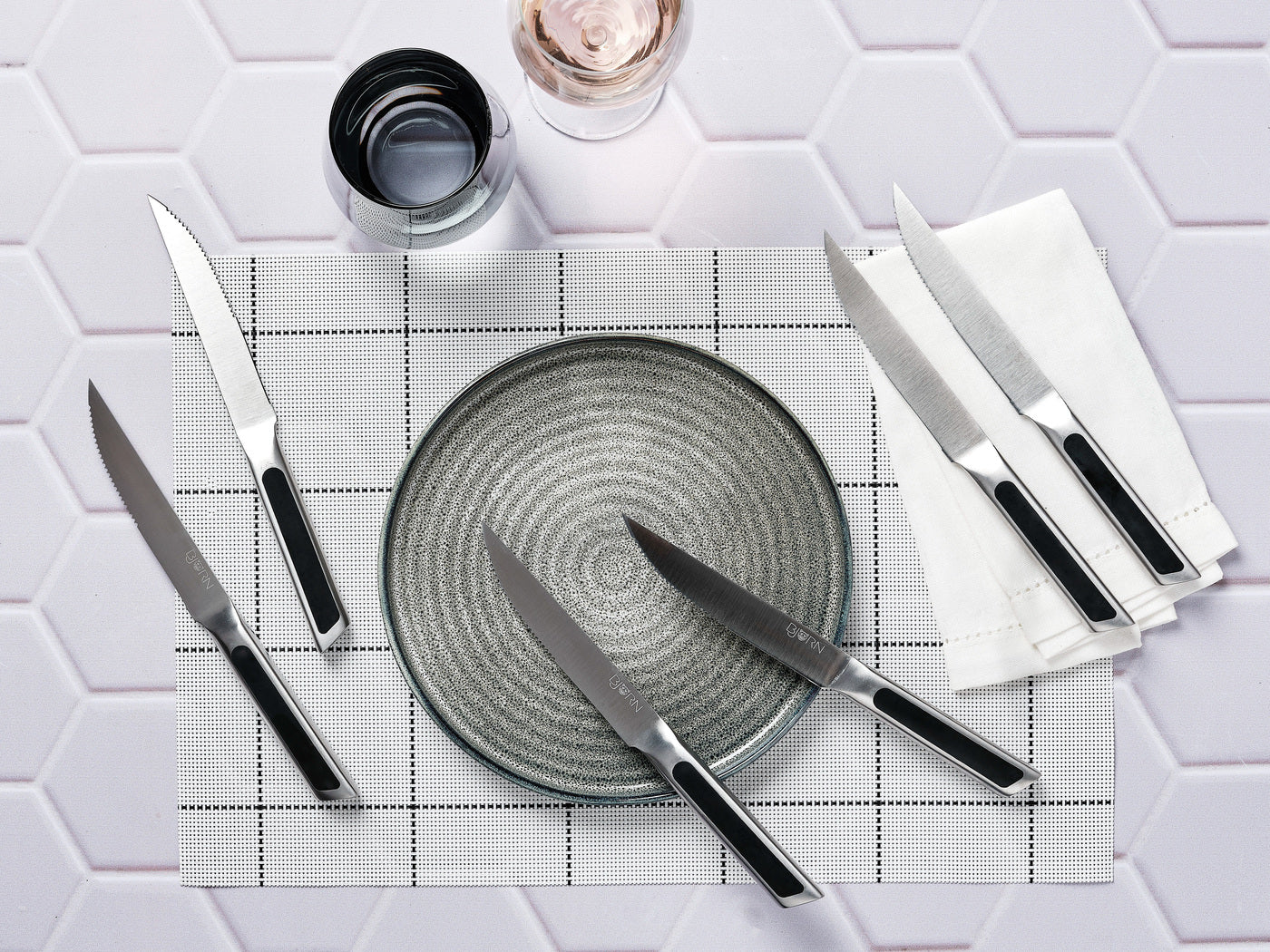 Couteaux à steak LOKI - 6 pièces Björn - Mathon - 2