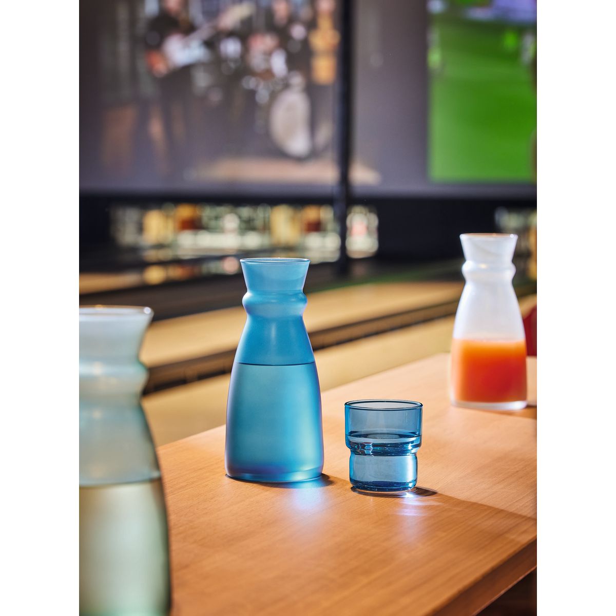 Carafe bleue 75 cl Fluid Colors - Arcoroc Arcoroc - Mathon - 2