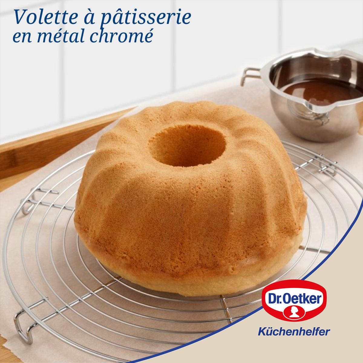 Grille de refroidissement pour gâteaux 32 cm Dr Oetker Divers Dr. Oetker - Mathon - 2