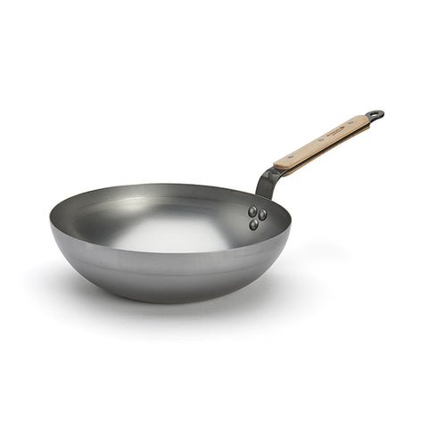 Wok acier Minéral B Bois 28 cm De Buyer - Mathon - 1