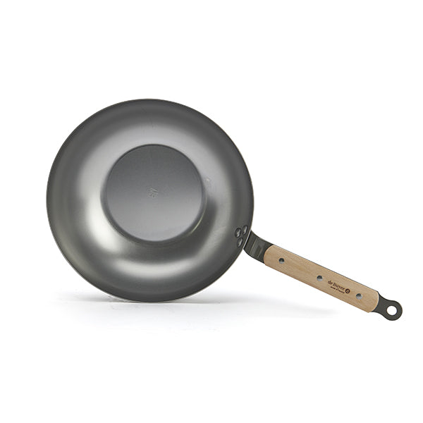 Wok acier Minéral B Bois 28 cm De Buyer - Mathon - 2