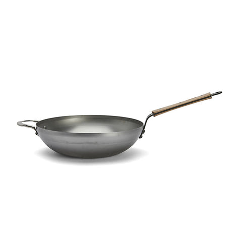 Wok acier Minéral B Bois 32 cm De Buyer - Mathon - 2