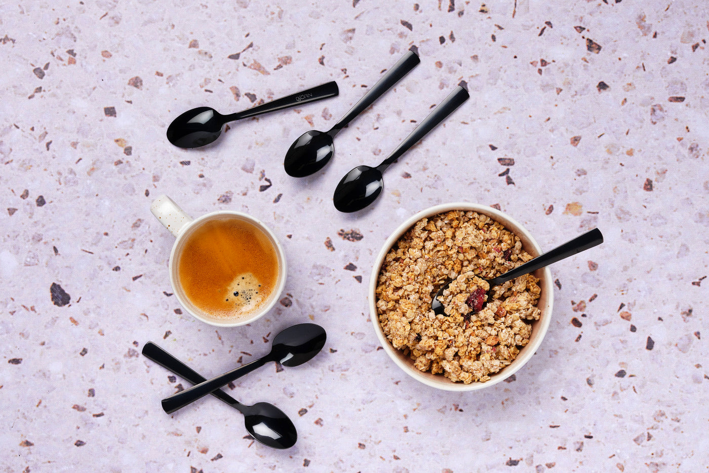 Coffret 6 petites cuillères TELMO - Black Björn - Mathon - 2