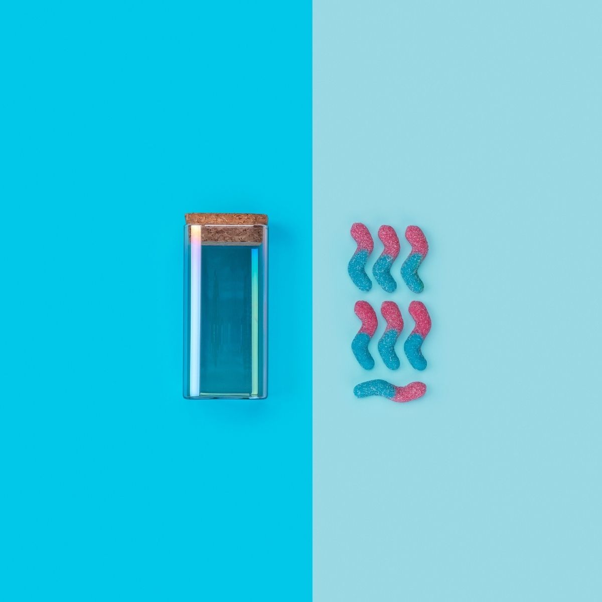 Boîte de conservation en verre avec couvercle 330 ml Tasty Green Tasty - Mathon - 2