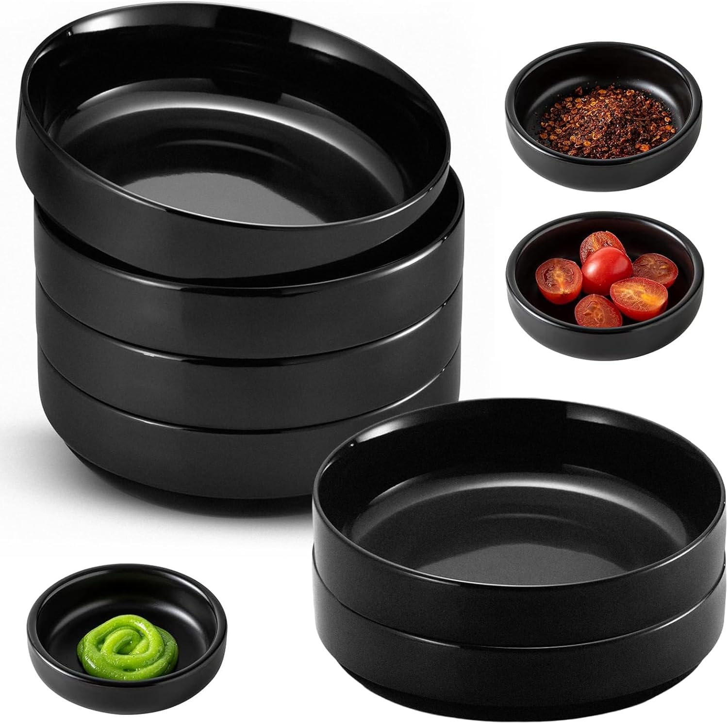 Ensemble de 6 Petits Bols à Trempette Empilables Vendos85 - Mathon