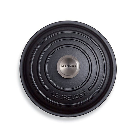 Cocotte fonte rond 24 cm noir Le Creuset - Mathon - 2