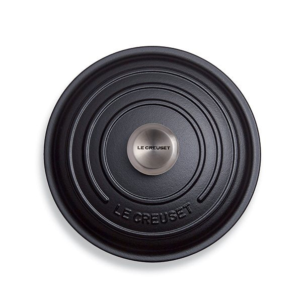 Cocotte fonte rond 26 cm noir Le Creuset - Mathon - 2