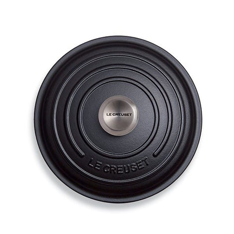 Cocotte fonte rond 26 cm noir Le Creuset - Mathon - 2