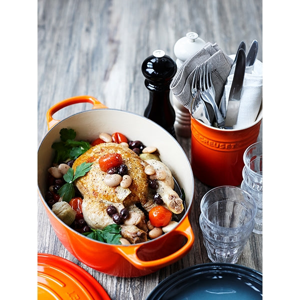 Cocotte fonte ovale volcanique 29 cm Le Creuset - Mathon - 3