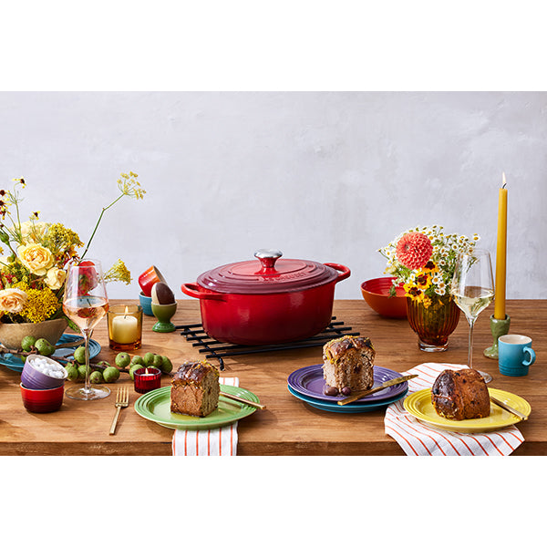 Cocotte fonte ovale cerise 31 cm Le Creuset - Mathon - 2