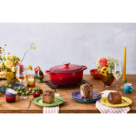 Cocotte fonte ovale cerise 31 cm Le Creuset - Mathon - 2