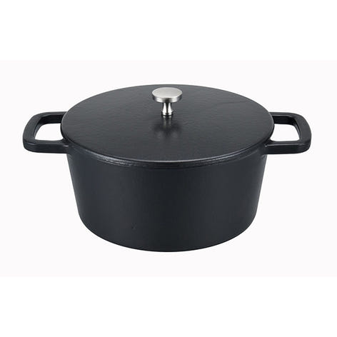 Mini cocotte ronde 10 cm Black Design Baumalu - Mathon - 1