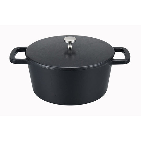 Mini cocotte ronde 10 cm Black Design Baumalu - Mathon - 1