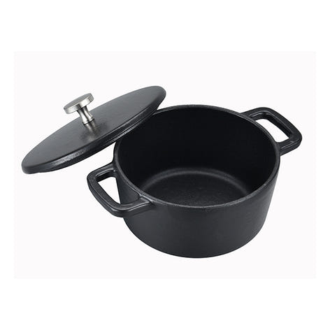 Mini cocotte ronde 14 cm Black Design Baumalu - Mathon - 2