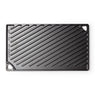 Double plaque réversible Grill & Plancha en fonte naturelle 42 × 24 cm Lodge - Mathon - 7