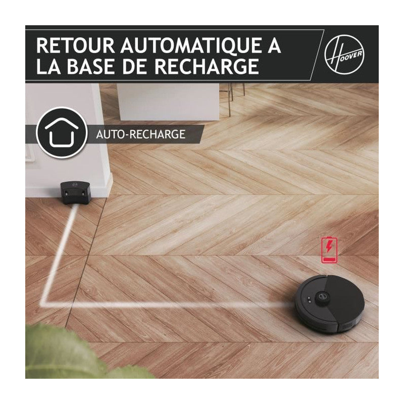 Robot Aspirateur Dry -   - Hg410d - 4000 Pa - Autonomie : 120 Min - 65 Dba Hoover - Mathon - 4