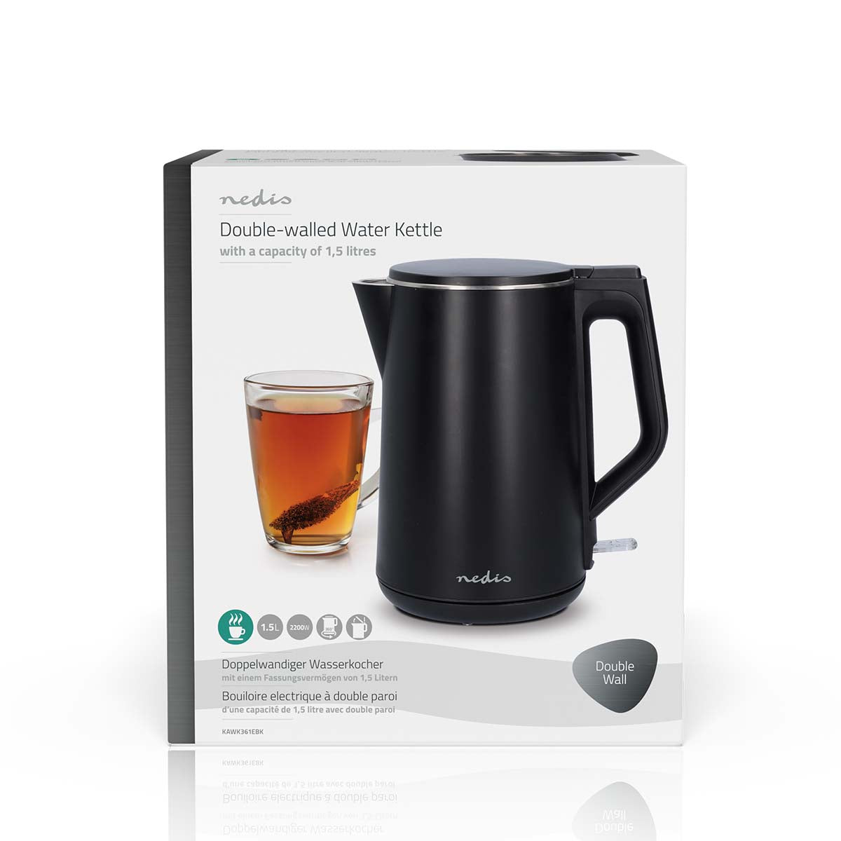 Bouilloire Électrique 1.5L Nedis - Mathon - 5