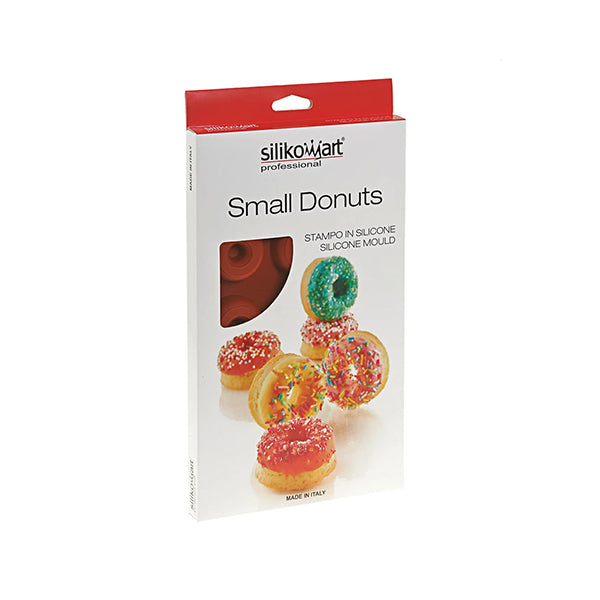 Moule 15 mini donuts silicone platinum Silikomart - Mathon - 5