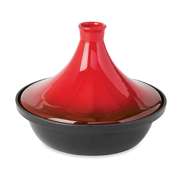 Tajine en fonte 30 cm rouge Mathon - Mathon - 1