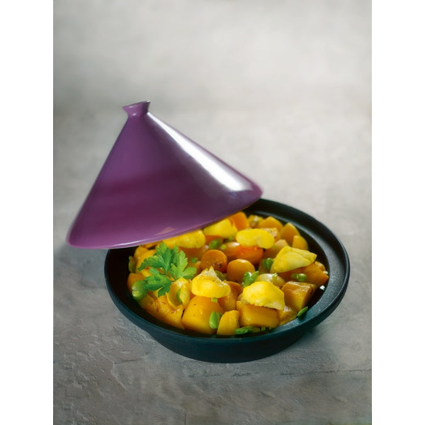 Tajine fonte 30 cm aubergine Mathon - Mathon - 3