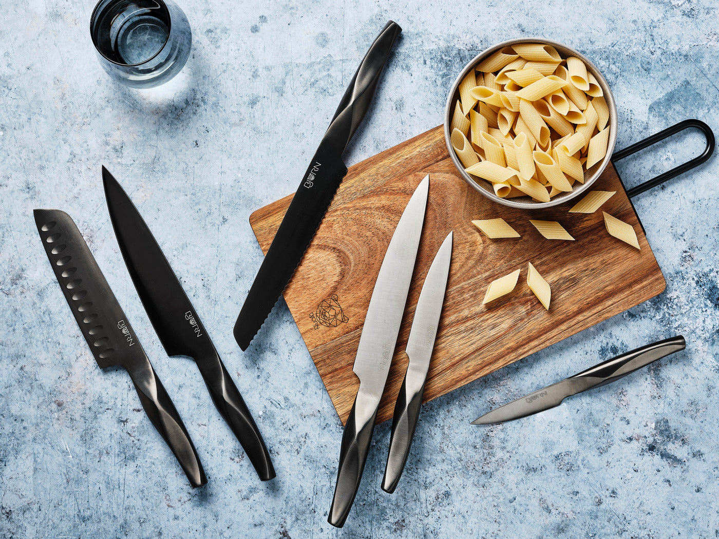 Lot de 1 planches en inox marron D Björn - Mathon - 6